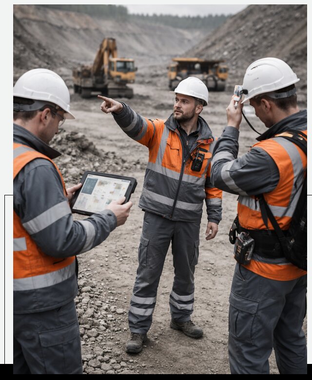 Система контроля персонала для горнодобывающей отрасли в Гукове
