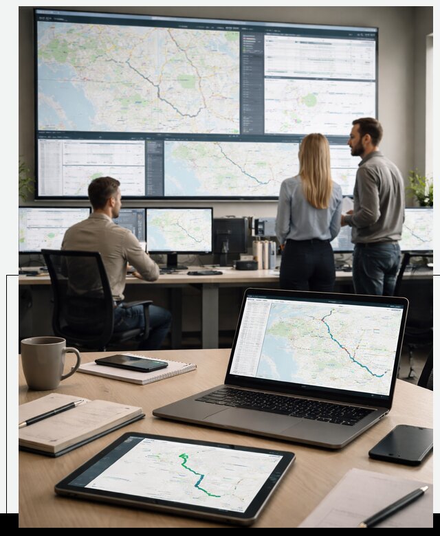 Трекинг грузов и Fleet Management, мониторинг автопарка в Гукове