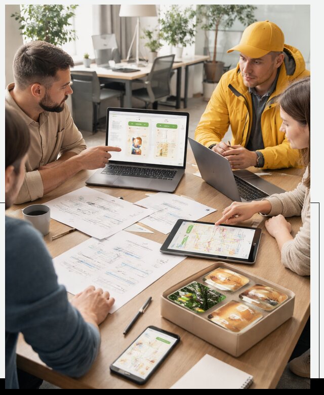 Разработка агрегатора доставки еды в Гукове от 15399 р., АвикейГкв